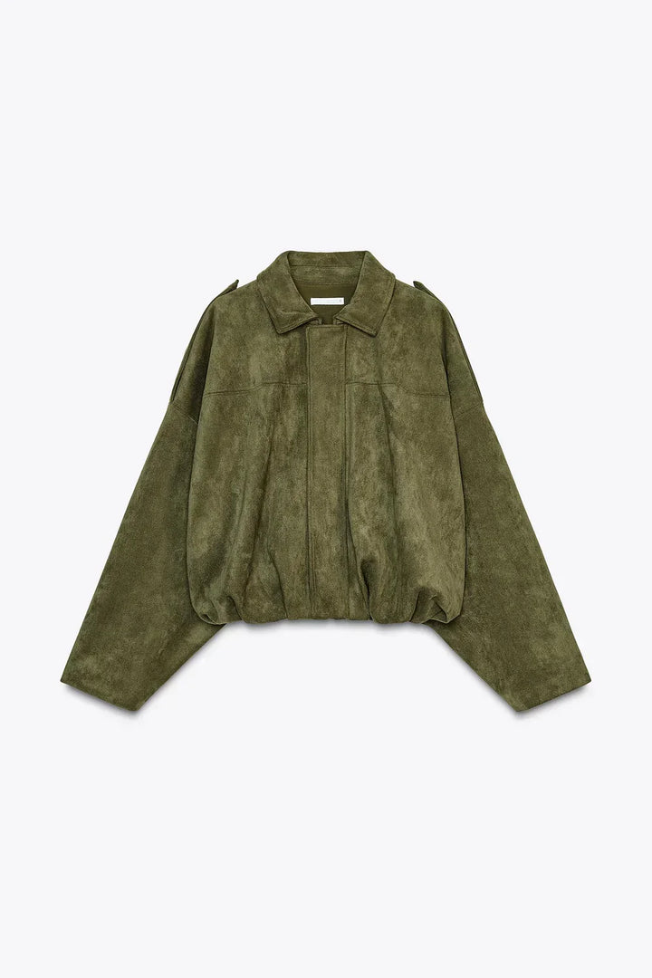 Pila™ – Oversize-takki keinomokasta
