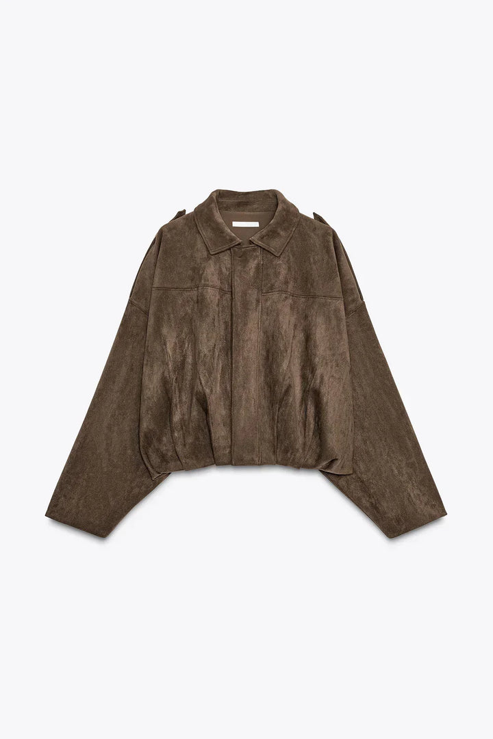 Pila™ – Oversize-takki keinomokasta