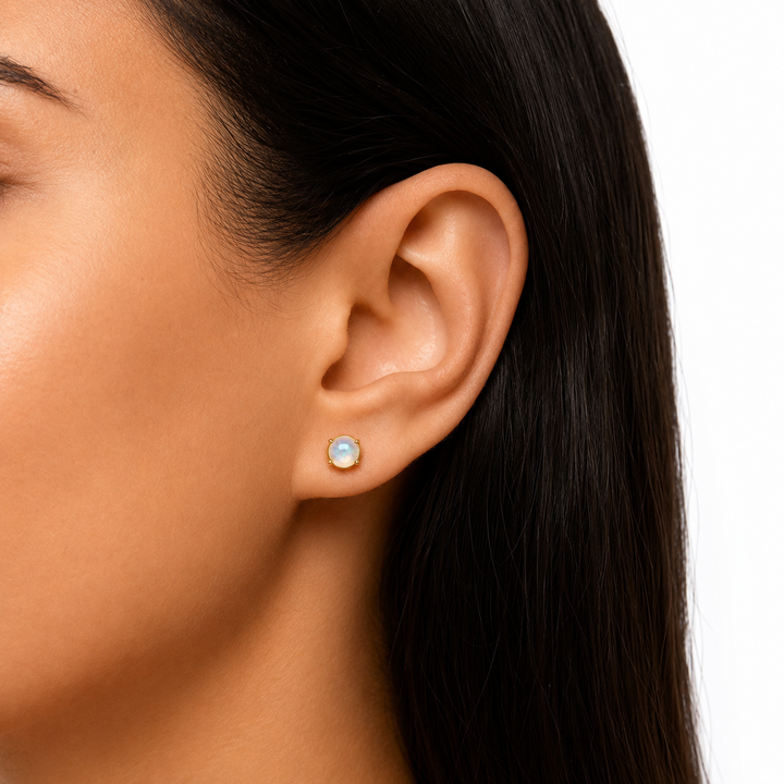 Pendientes Orbes Azules
