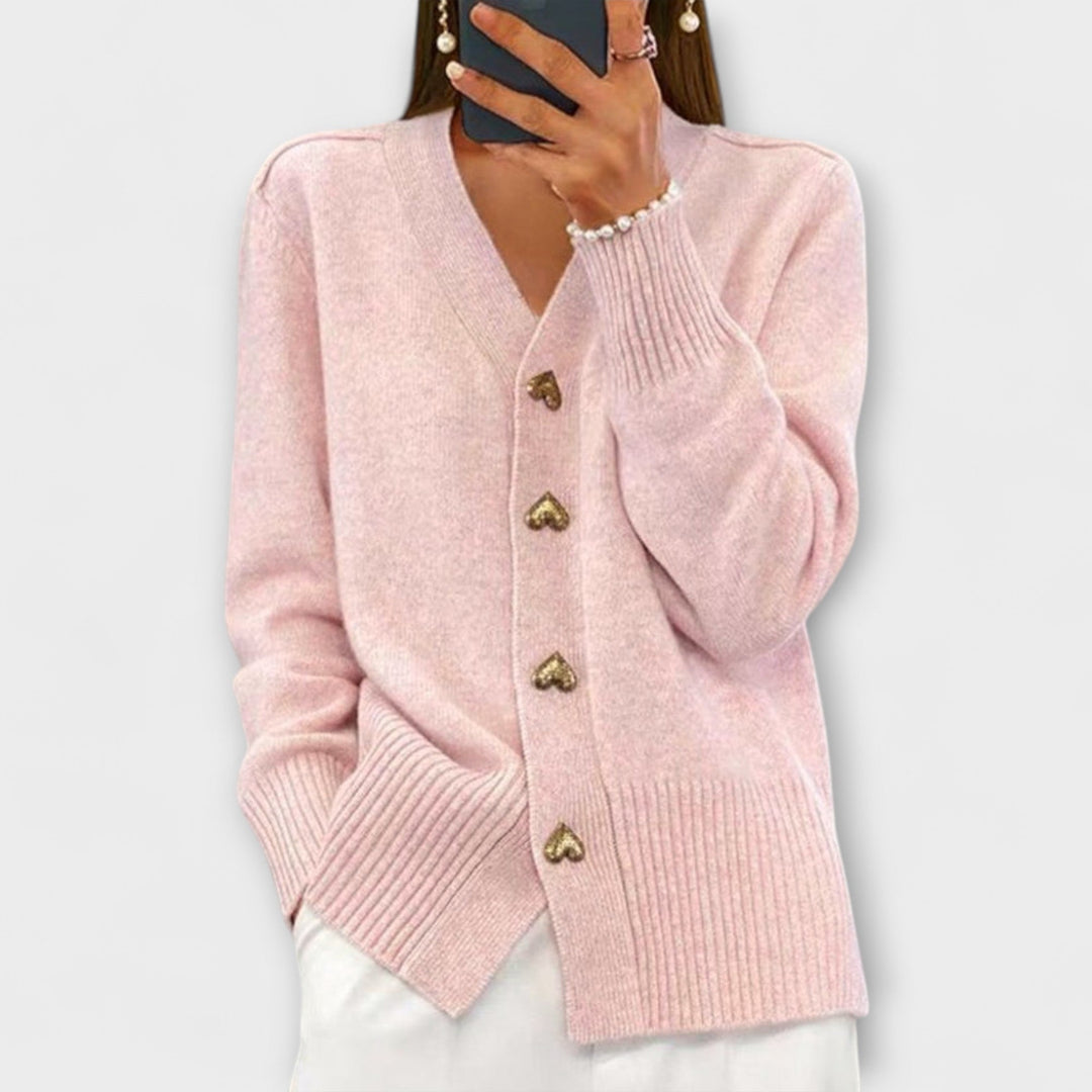 Marij – Vintage-tyylinen V-pääntiepaita naisille