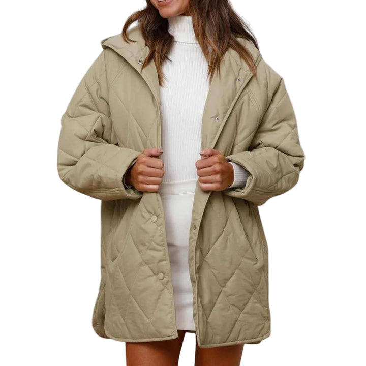 Corvaya™ – oversize-talvitakki hupulla
