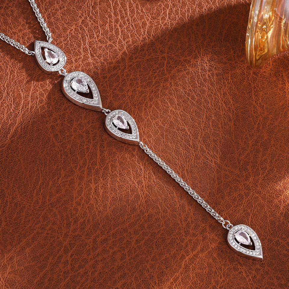 Water Drop Women's Fashionable All-match Necklace