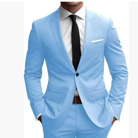 Two-piece Wedding Dinner Suit Jacket