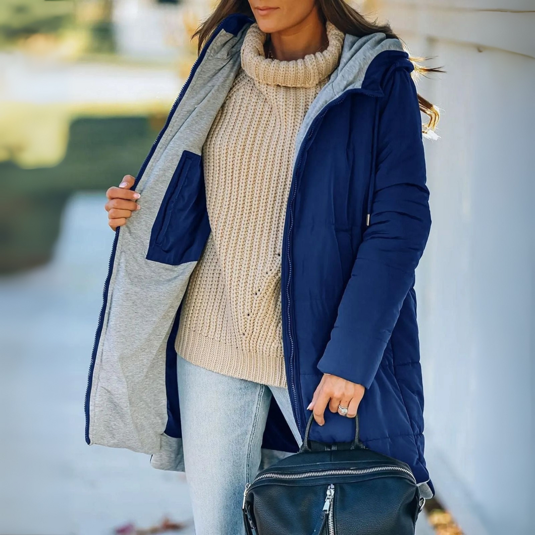 Yila™ – Rento hupullinen pufferitakki