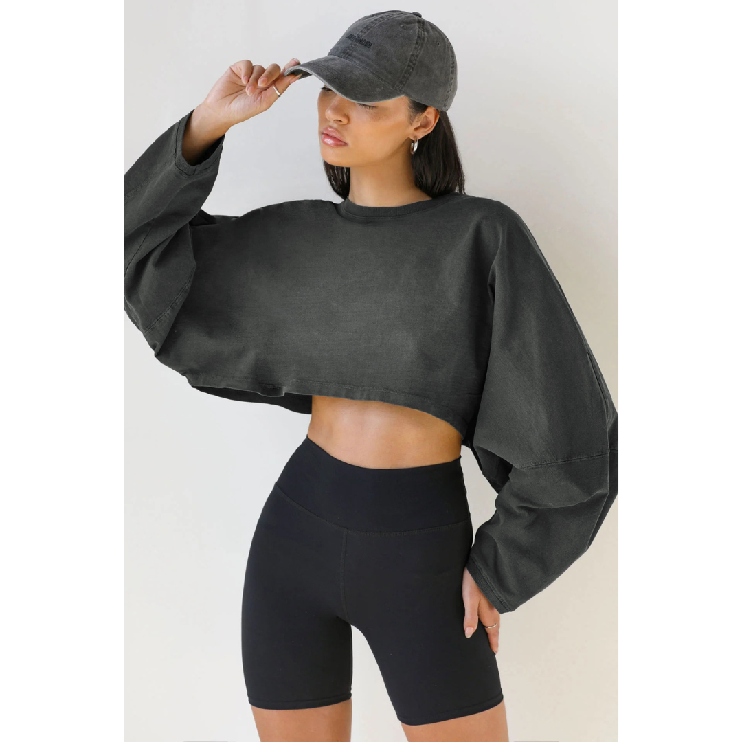 SKYE™ - Rentouttava lyhytnäyttöinen collegepaita