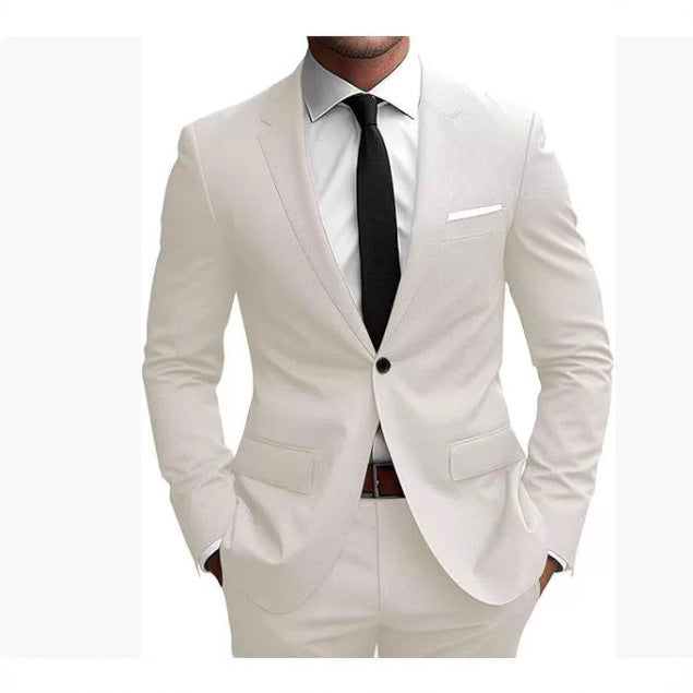 Two-piece Wedding Dinner Suit Jacket