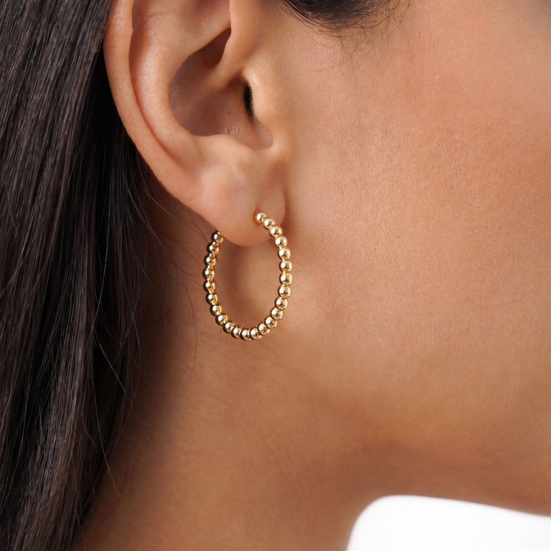 Pendientes Aros Bolas