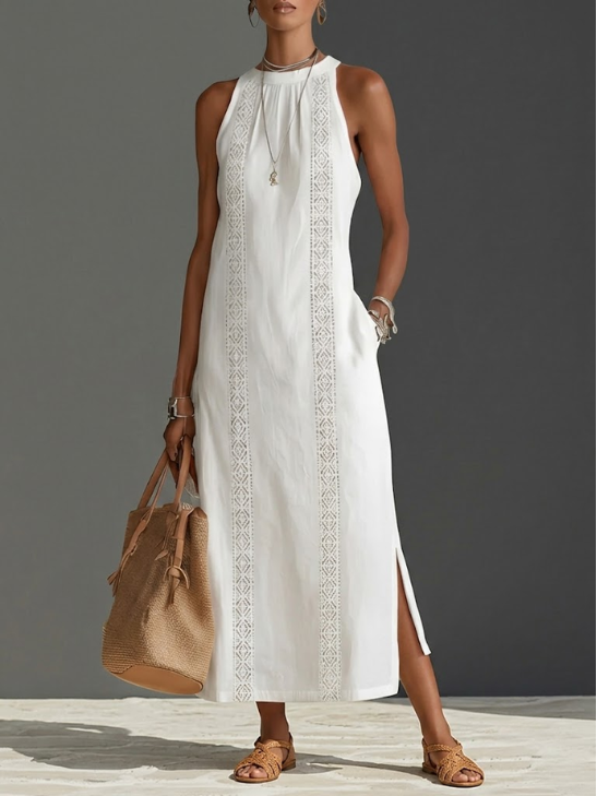 Robe Bohème Élégance Brodée