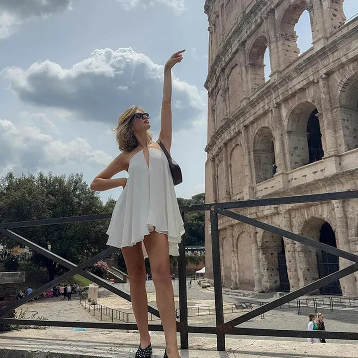 Robe Femme Élégante Épaules Dénudées