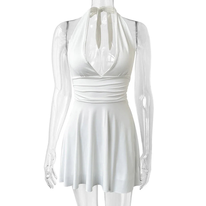Robe Élégante Femme Épaules Dénudées
