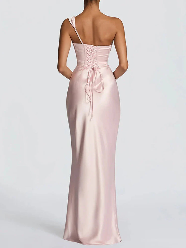 Robe Maxi Élégante Sans Manches Femme