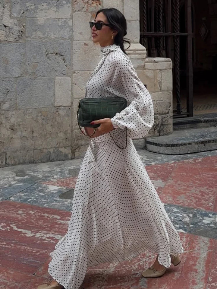 Ensemble Femme Élégant à Pois