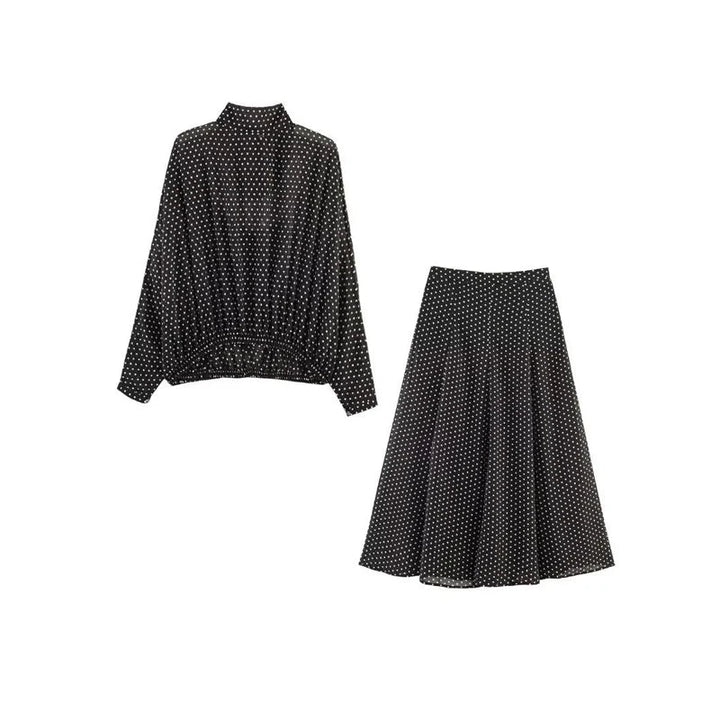 Ensemble Femme Élégant à Pois