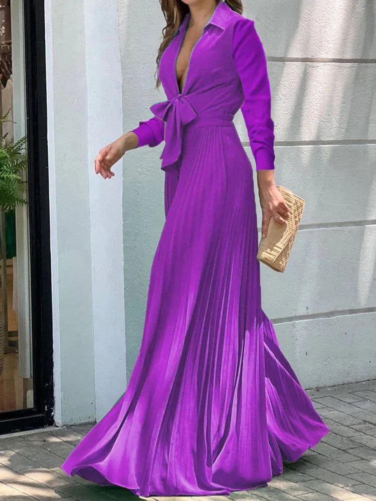 Combinaison Femme Ample Col V Élégante