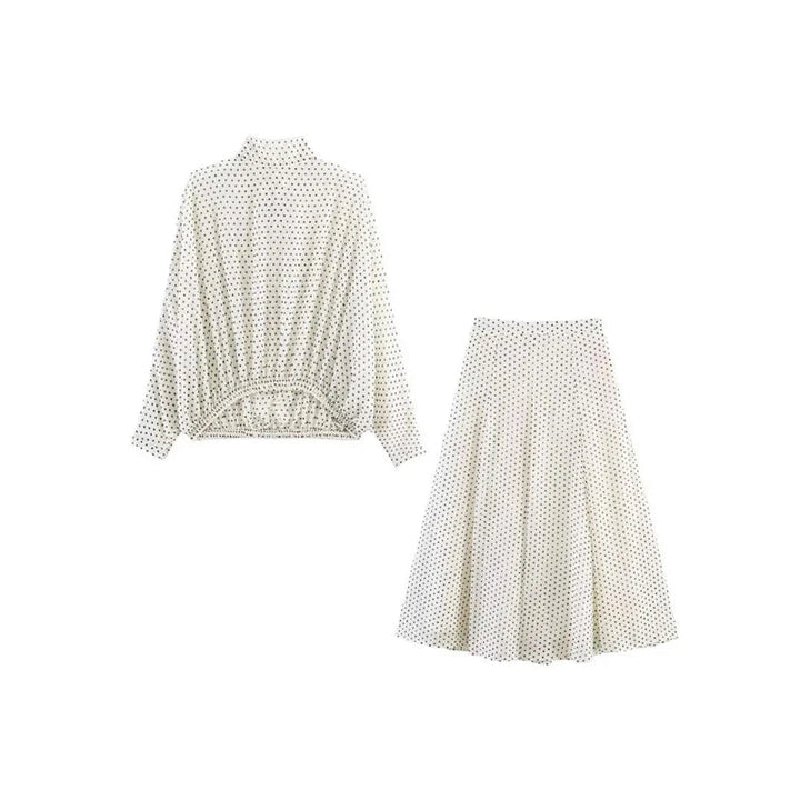 Ensemble Femme Élégant à Pois