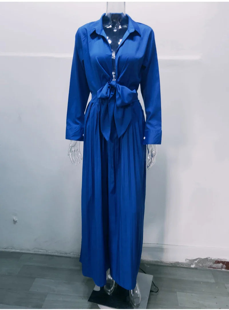 Combinaison Femme Ample Col V Élégante