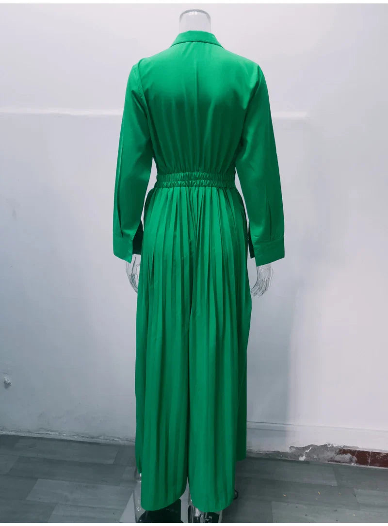 Combinaison Femme Ample Col V Élégante