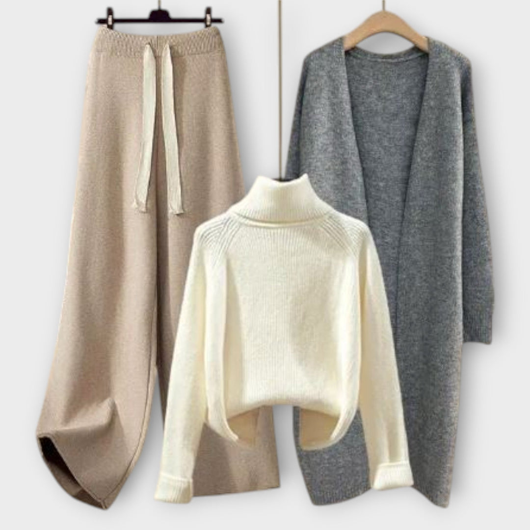 Flair. - Elegantti tyyli - Kolmiosainen setti