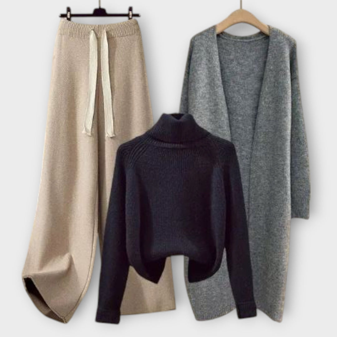 Flair. - Elegantti tyyli - Kolmiosainen setti