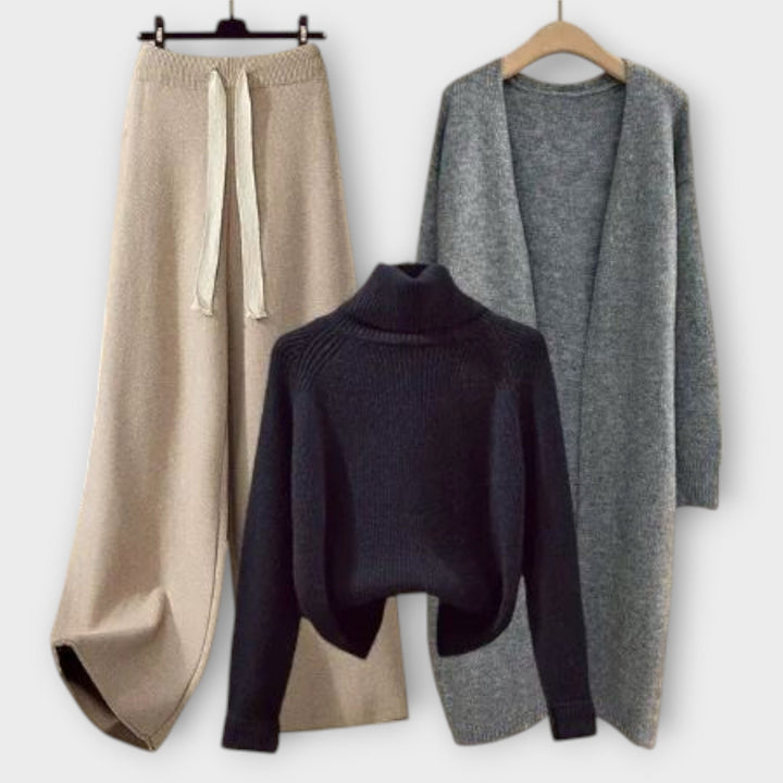 Flair. - Elegantti tyyli - Kolmiosainen setti