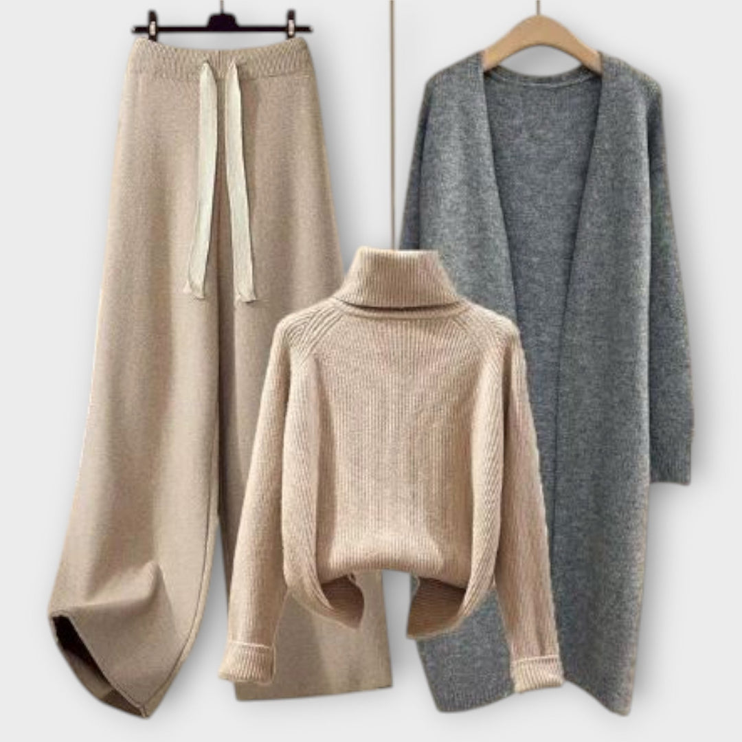 Flair. - Elegantti tyyli - Kolmiosainen setti