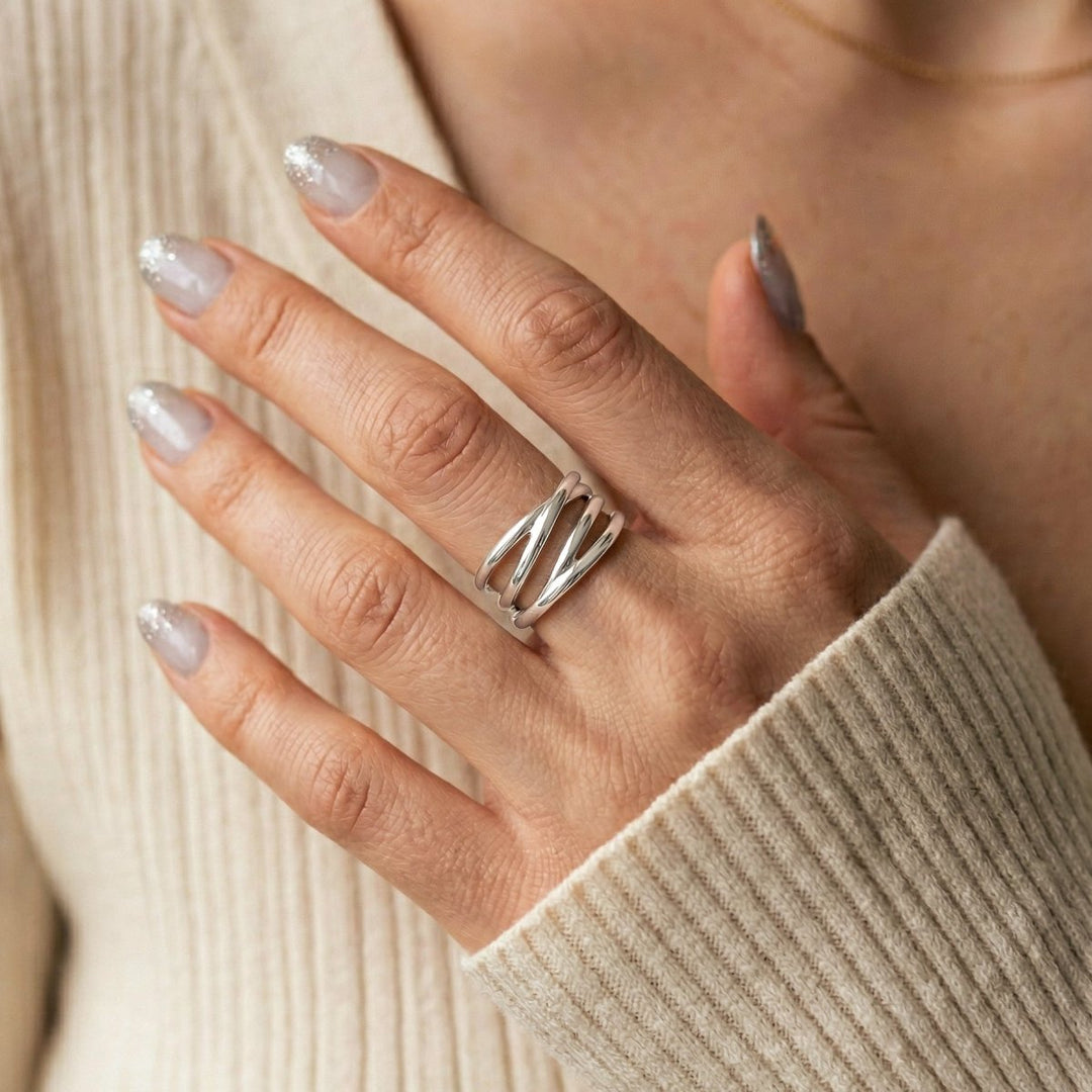 Anillo Bandas Paralelas