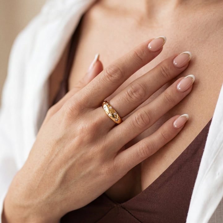 Anillo Estrellas Reflectantes