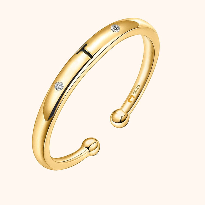 Anillo con Letra Inicial