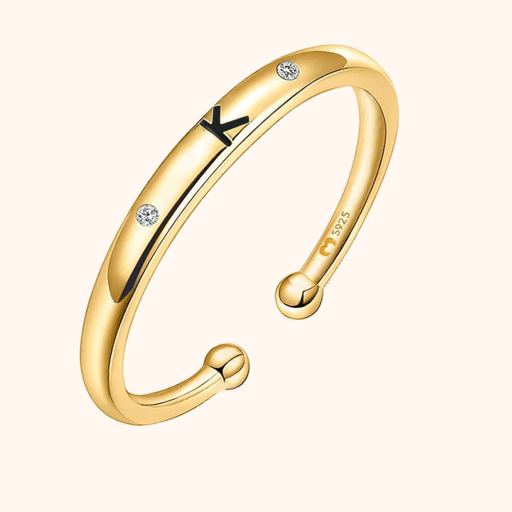 Anillo con Letra Inicial