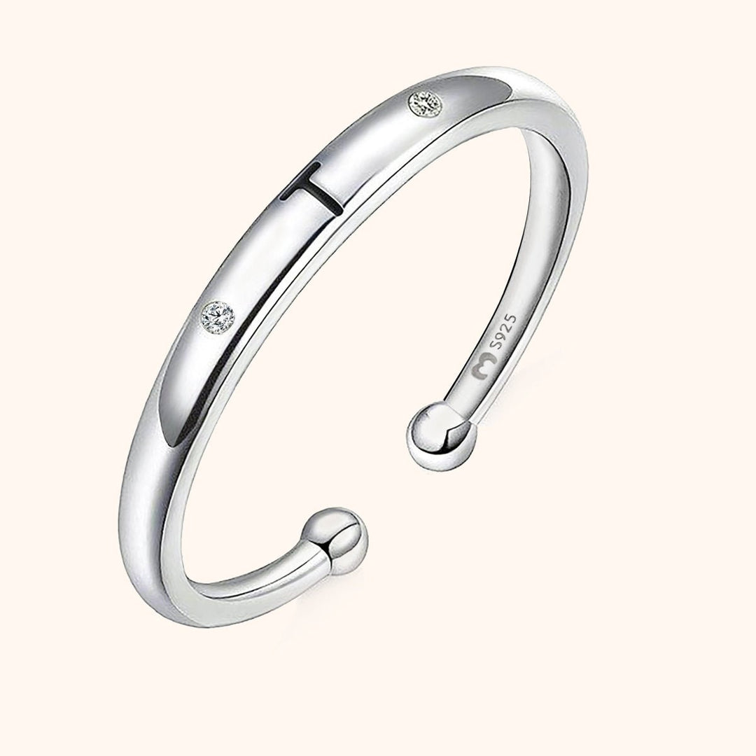 Anillo con Letra Inicial