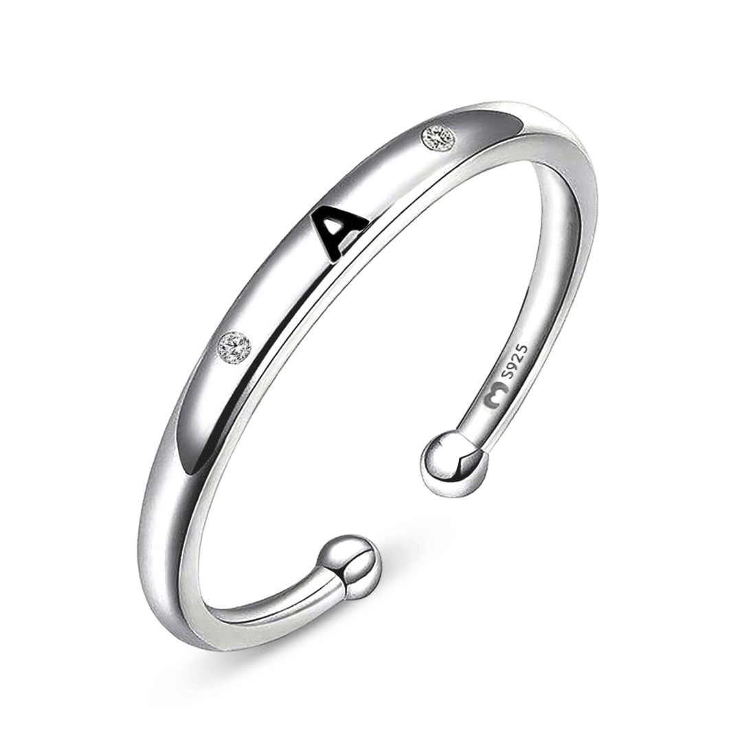 Anillo con Letra Inicial