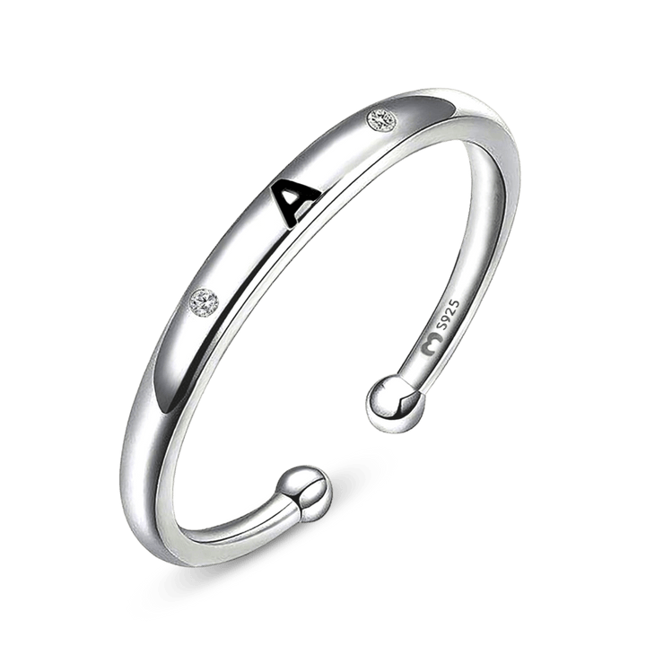 Anillo con Letra Inicial