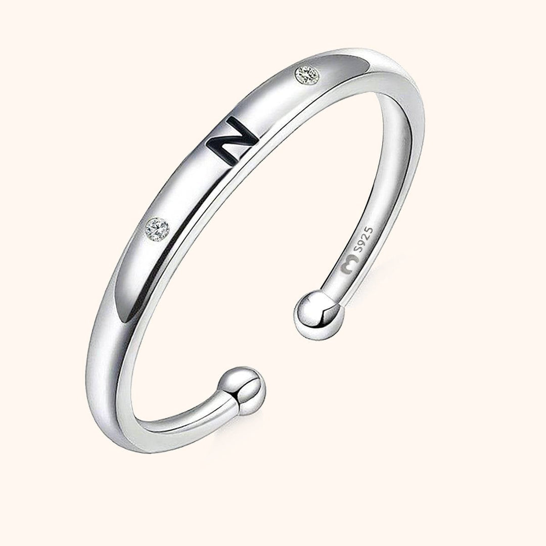 Anillo con Letra Inicial