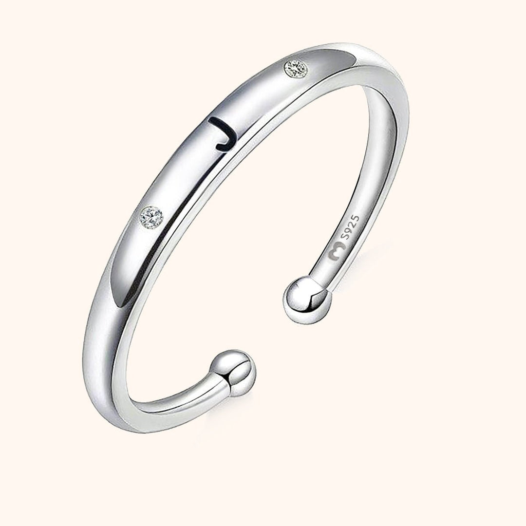 Anillo con Letra Inicial