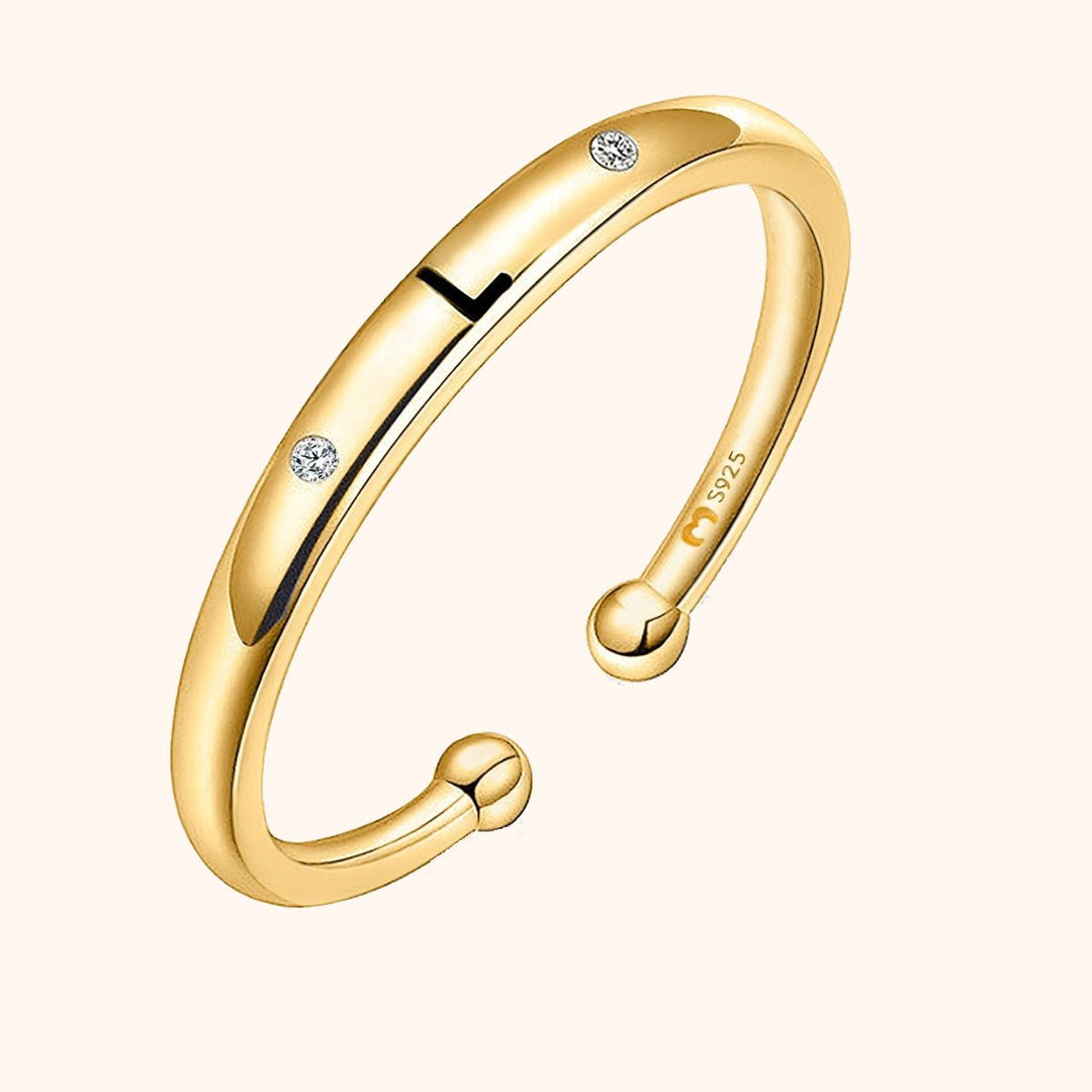 Anillo con Letra Inicial