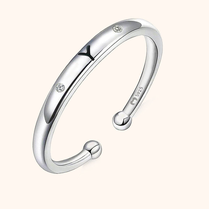Anillo con Letra Inicial