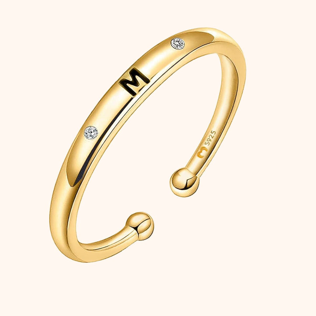 Anillo con Letra Inicial