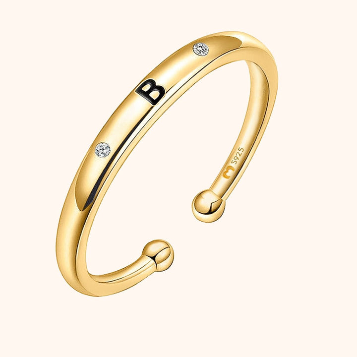 Anillo con Letra Inicial