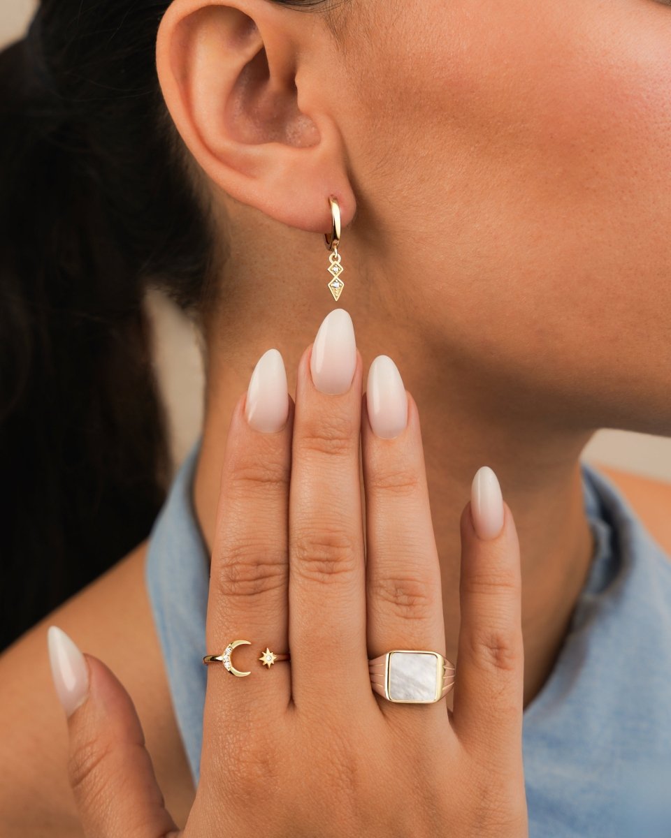 Luna y Anillo Estelar