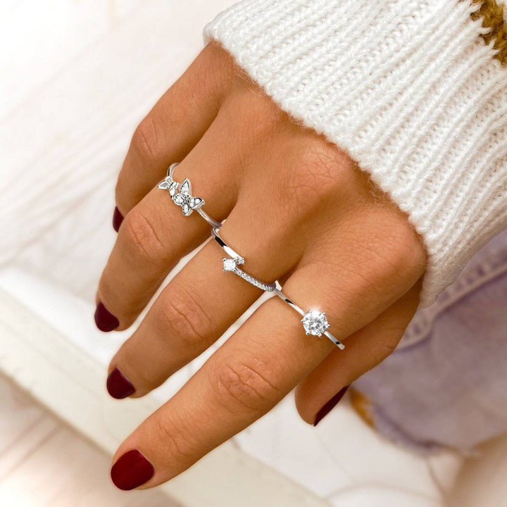 Anillo de mariposas