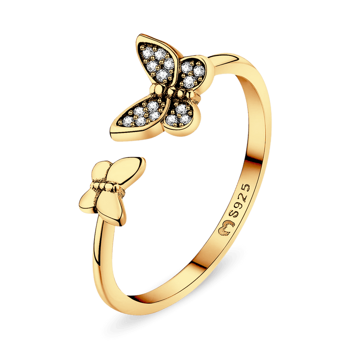 Anillo de mariposas