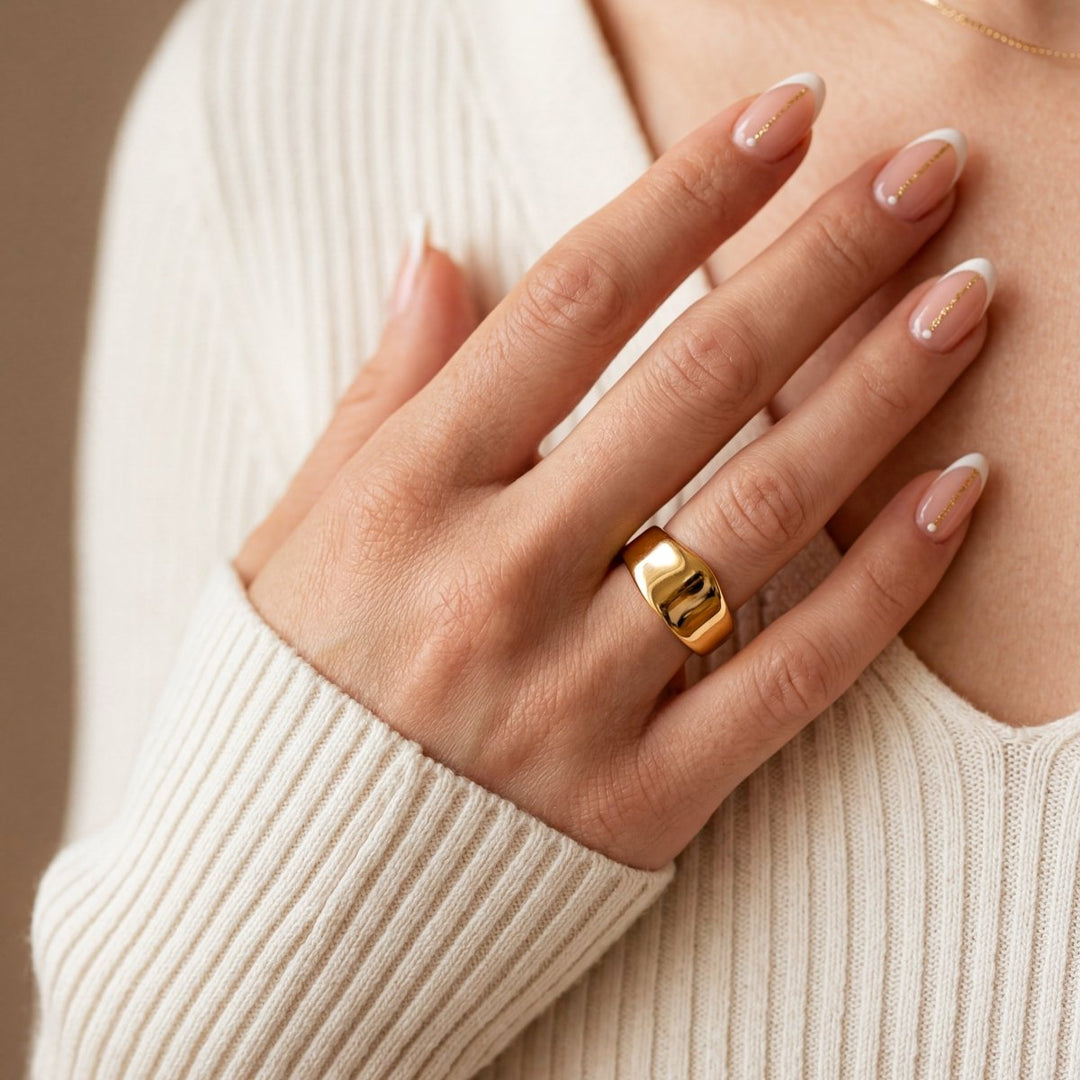 Anillo Ondeado