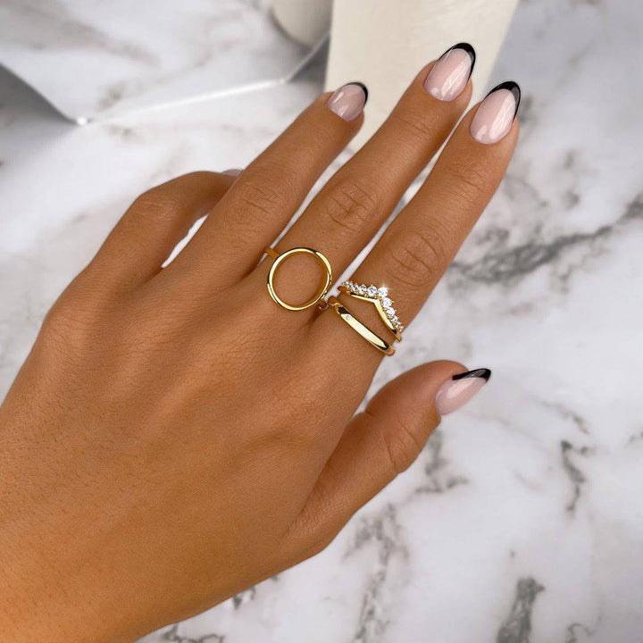 Anillo Ovalado