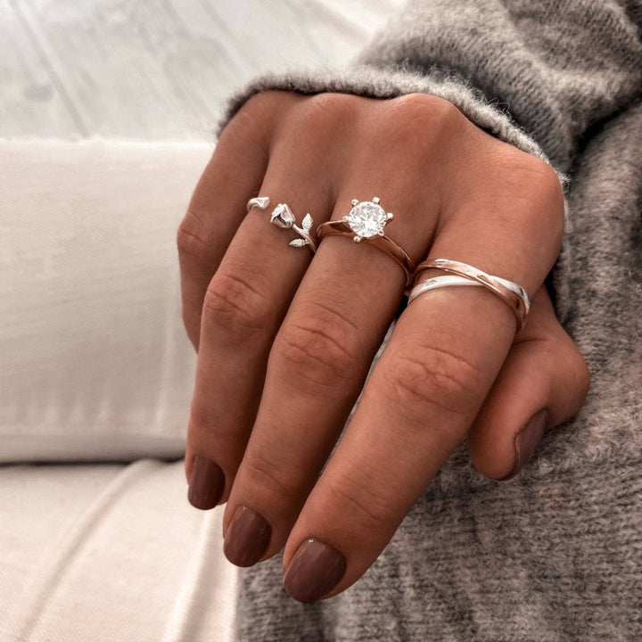 Pequeño Anillo Rosa