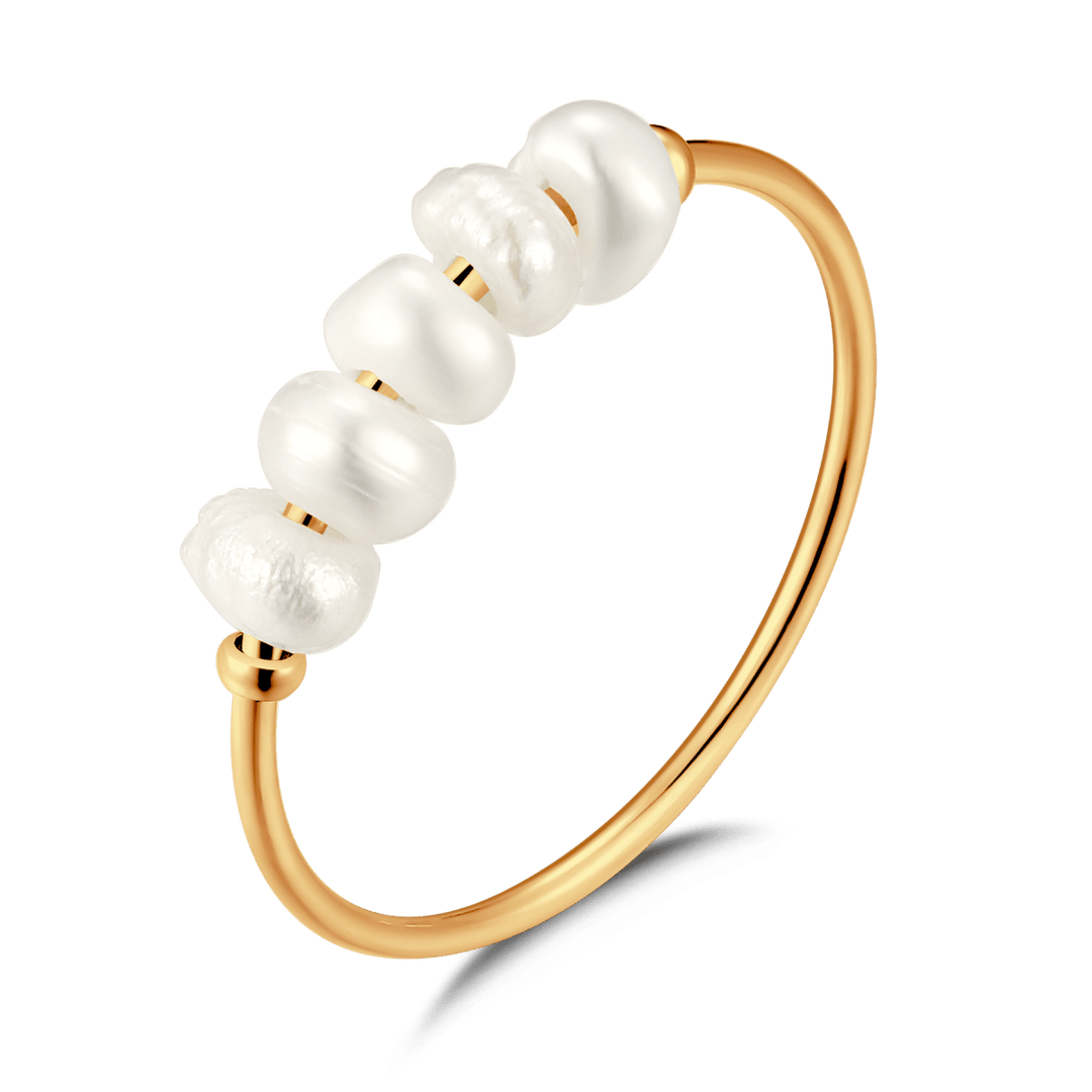 Anillo Perlas Simplicidad