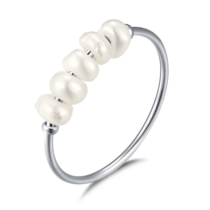 Anillo Perlas Simplicidad