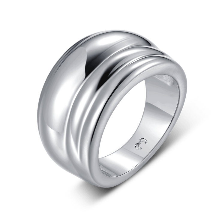 Anillo Pliegues Lisos