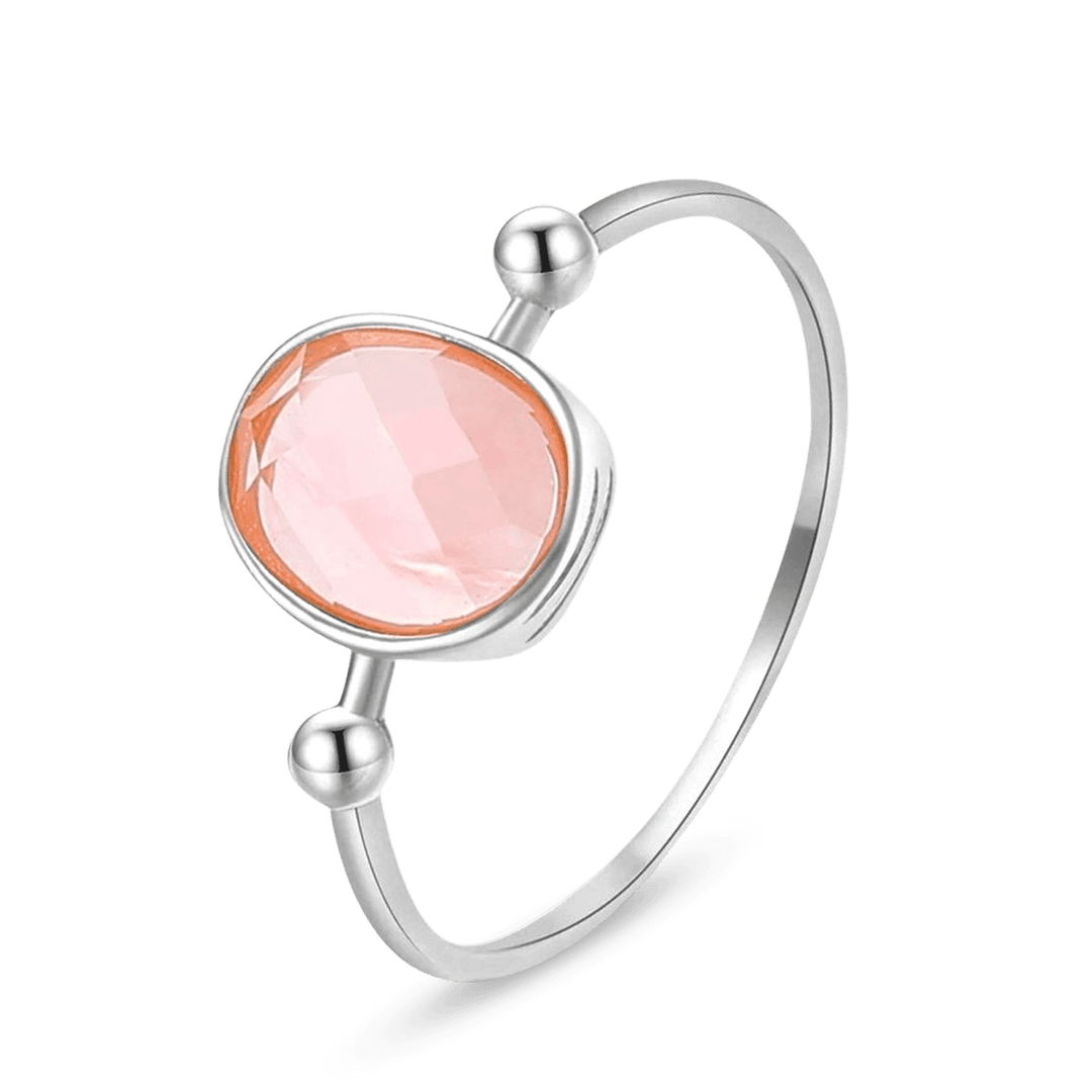 Anillo Glitter Rosa