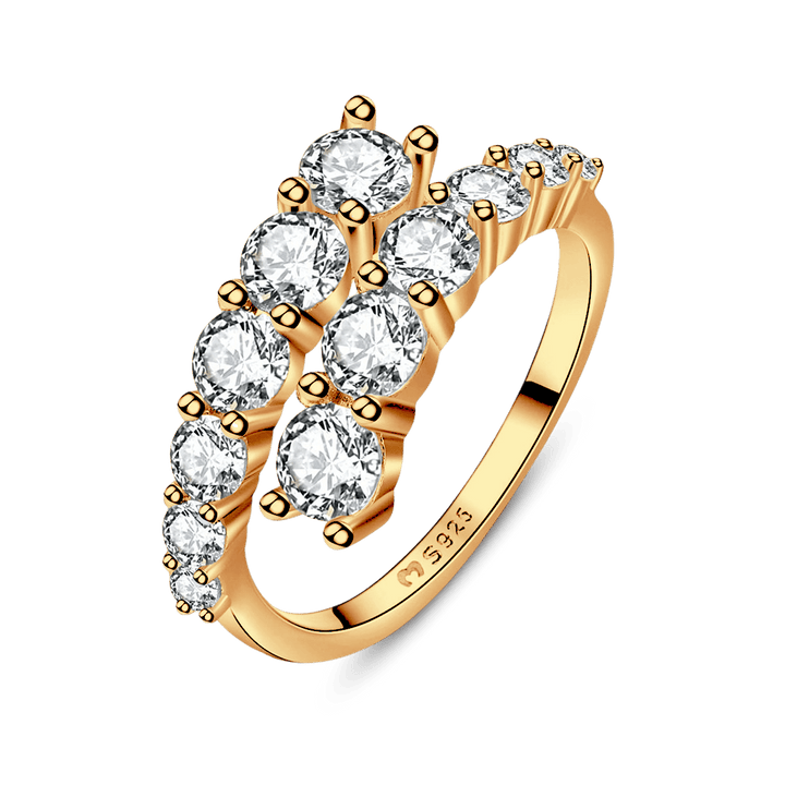 Anillo de tornillo de circonita