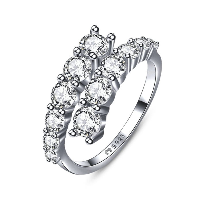 Anillo de tornillo de circonita